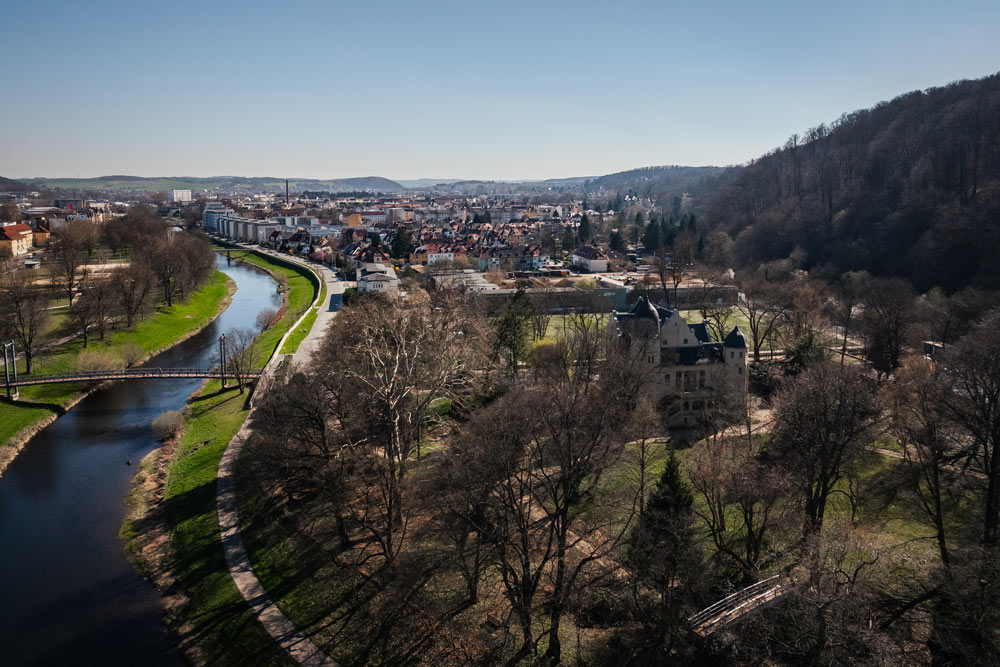Luftansicht Gera